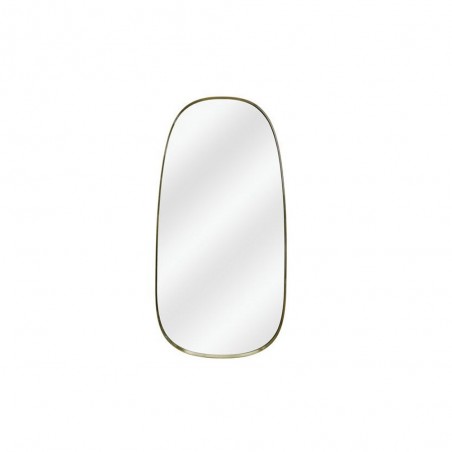 Miroir ovale Glam laiton