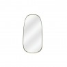 Miroir ovale Glam laiton