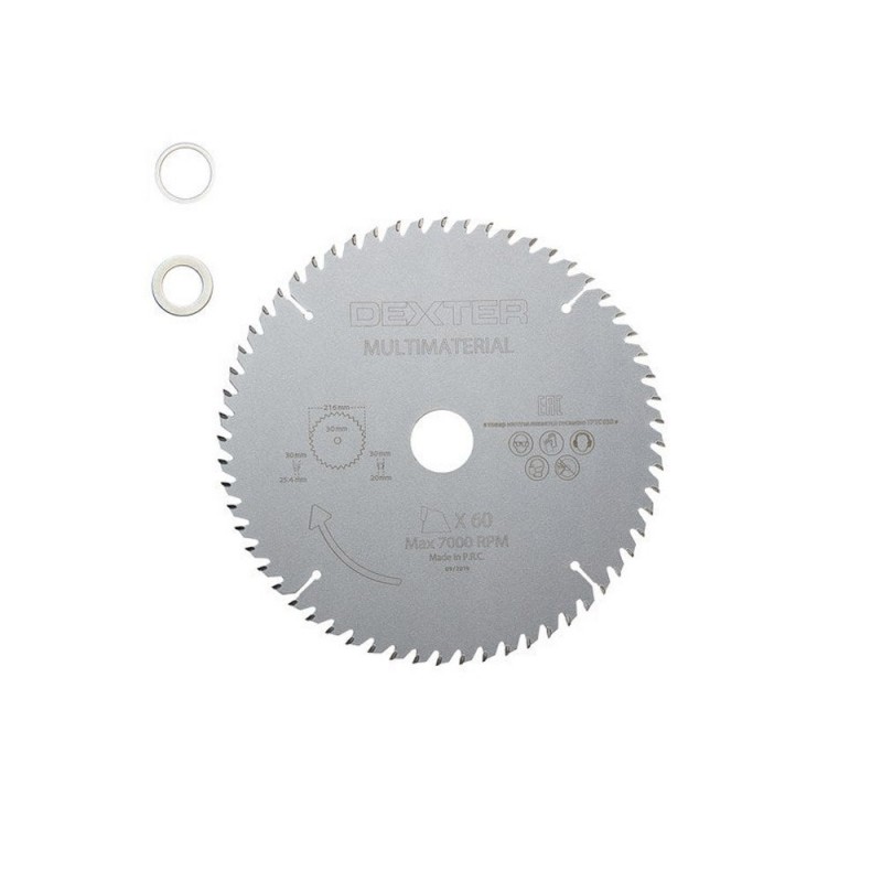 Lame de Scie circulaire pour aluminium et bois216 X 30 mm