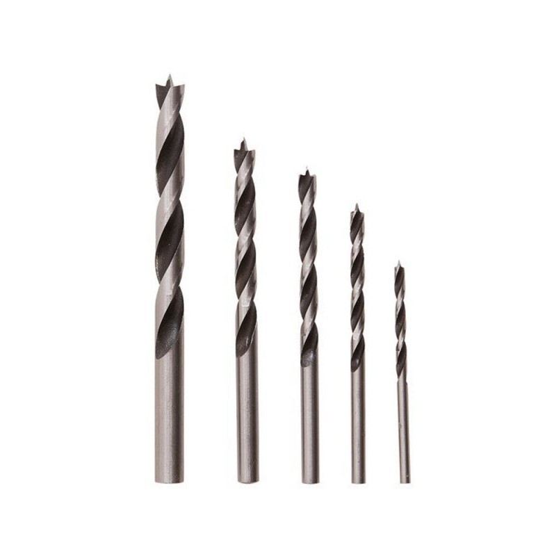 Coffret de 5 forêts bois diam. 3 à8 mm