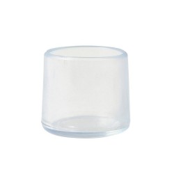 Lot de 4 embouts enveloppant transparent 22mm