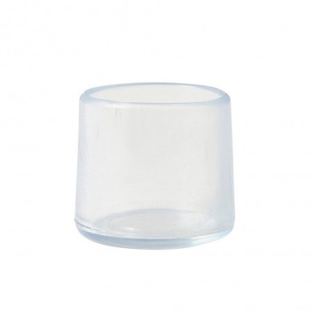 Lot de 4 embouts enveloppant transparent 22mm