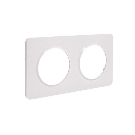 Plaque double Lumia blanc