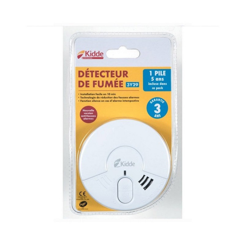 Détecteur de fumée KIDDE garantie 3 ans