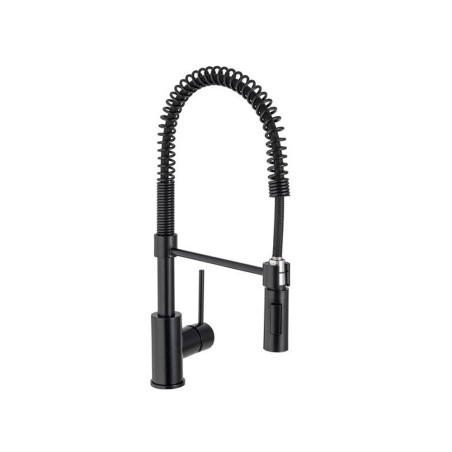 Robinet mitigeur de cuisine avec douchette noir dELINIA tHOMAS -  - meilleure qualité