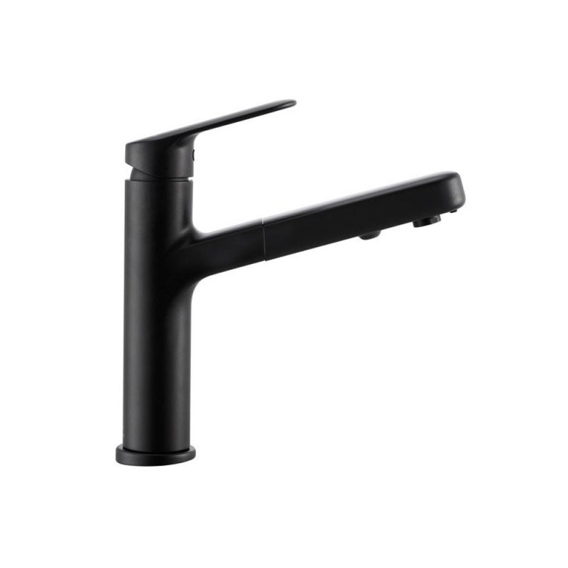 1 mitigeur de cuisine douchette ICONE noir -  - meilleure qualité