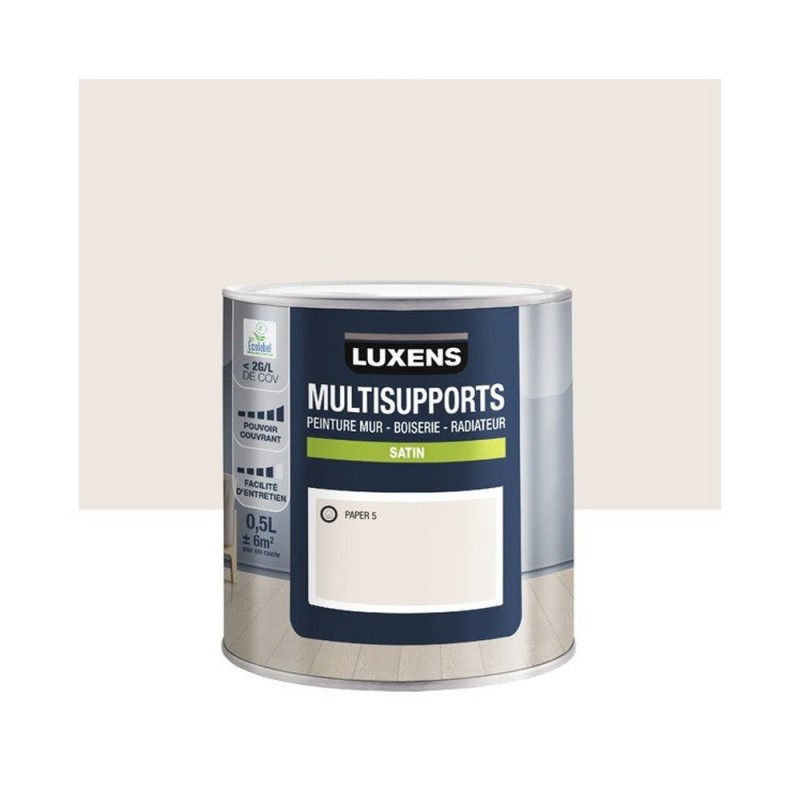 Peinture satiné mur