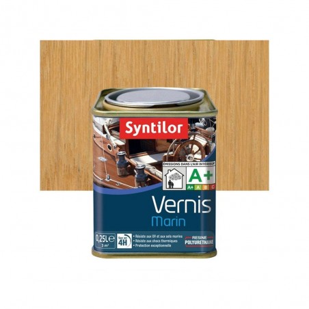 Vernis marin bois SYNTILOR incolore brillant 0.25 L -  - meilleure qualité