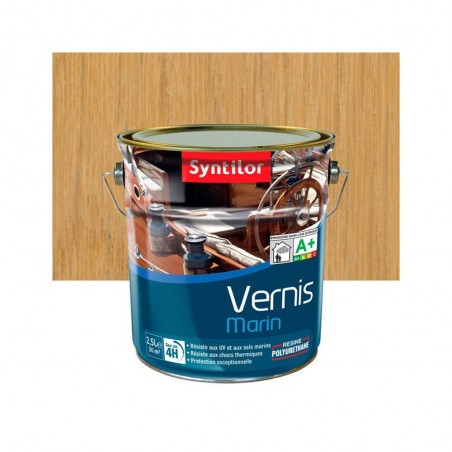 Vernis marin bois SYNTILOR marin  incolore mat 2.5 l -  - meilleure qualité