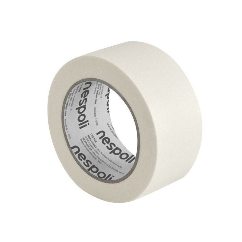 Ruban de masquage l.38 mm x L.25 m interieur - surfaces lisses
