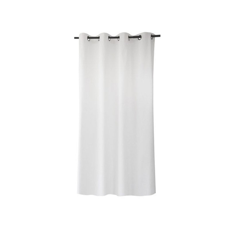 Rideau tamisant Sunny coton blanc 140x280 cm -  - meilleure qualité
