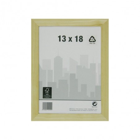 Cadre brut  18x13 cm bois naturel - meilleure qualité