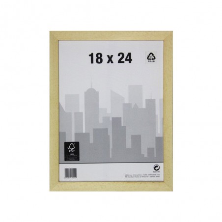 Cadre brut 24x18 cm  bois naturel - meilleure qualité
