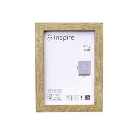 Cadre en bois de chêne milo 10x15 cm - meilleure qualité