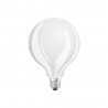 Ampoule variable led dépoli globe 95 mm E27 1521 Lm 100 W blanc chaud