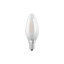 Ampoule variable led dépoli flamme E14 470 Lm 40 W blanc chaud