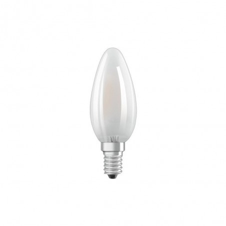 Ampoule variable led dépoli flamme E14 470 Lm 40 W blanc chaud