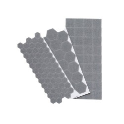 Lot de 120 patins feutre adhésif marron