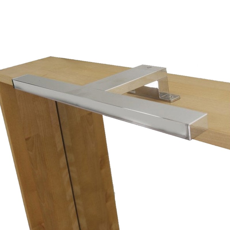 Applique design métal chrome Led IntégréeSlim 50 cm