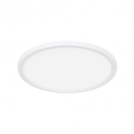 Plafonnier SDB design blanc led intégréeLano d.29.4 cm