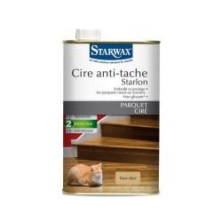 Cire antitaches bois clairs Starwax 1 L -  - meilleure qualité