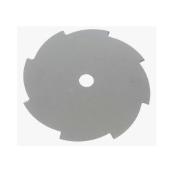 Lame acier 8 dents pour débroussailleuse dimensions coupe: 255Mm