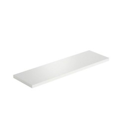 Etagère murale blanc mat L.80 x H.1.8 x p.18 cm ep.18 mm