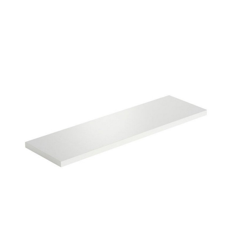 Etagère murale blanc mat L.80 x H.1.8 x p.18 cm ep.18 mm