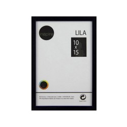 Cadre photo Lila  15.0x10.0 cm noir - meilleure qualité