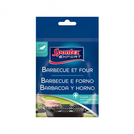 Eponge Spécial Grill Spirale InoxSpontex expert