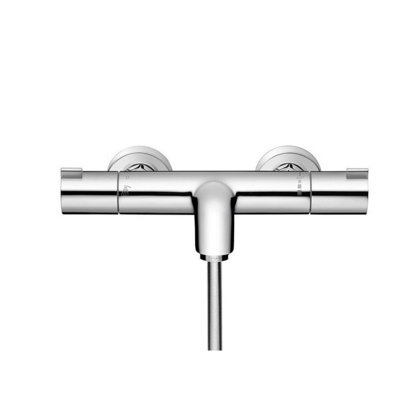 Mitigeur thermostatique de baignoire chromé