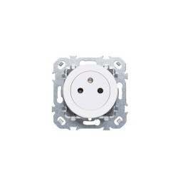 Prise avec terre affleurante àassembler Lumia blanc