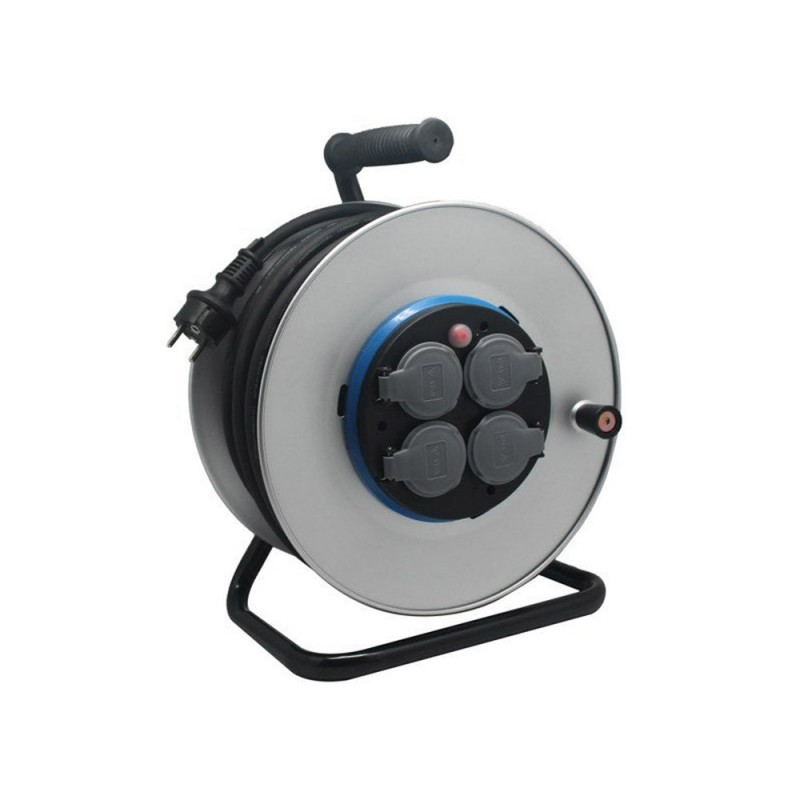 enrouleur électrique chantier avec terre L.40 m Ho7Rnf 3G1.5 electraline