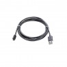 Câble usba-micro usb 2m noir