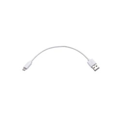 Câble usba-lightning 02m blanc