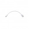 Câble usba-lightning 02m blanc