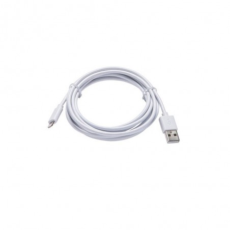 Câble usba-lightning 2m blanc