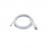 Câble usba-lightning 2m blanc