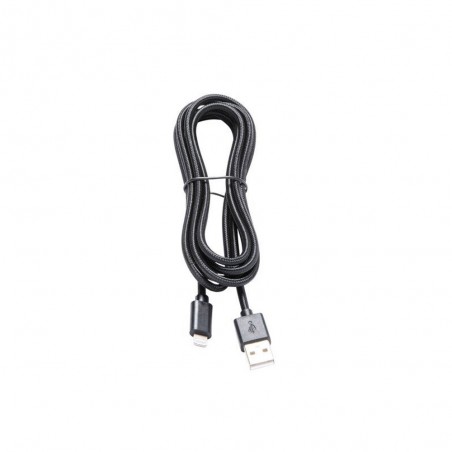 Câble usb a-lightning2 mètres noir