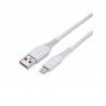 Câble éco-conçu USB a- lightning 2m blanc