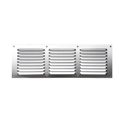 Grille d'aération aluminium anodisé