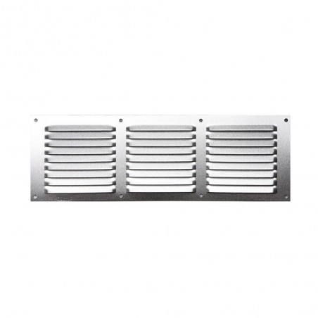 Grille d'aération aluminium anodisé