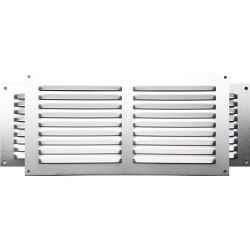 Grille d'aération aluminium anodisé