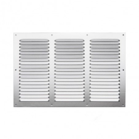 Grille d'aération aluminium anodisé