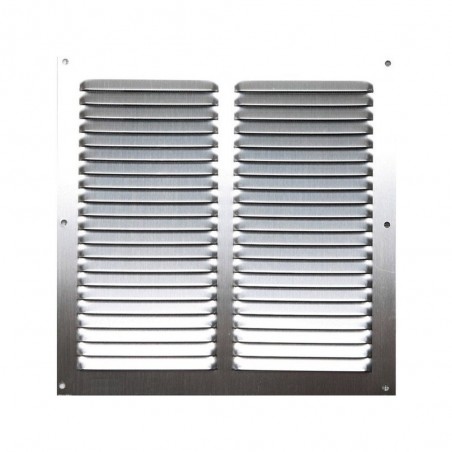 Grille d'aération aluminium anodisé