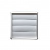 Grille d'aération pour VMC blanc