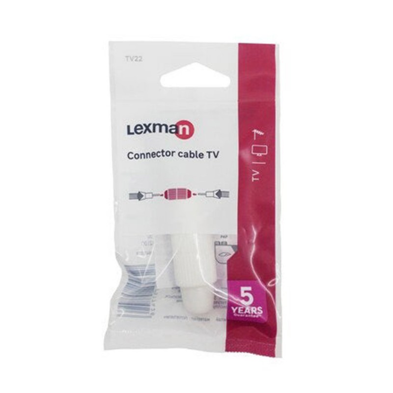 Fiche coaxiale tv àvisser