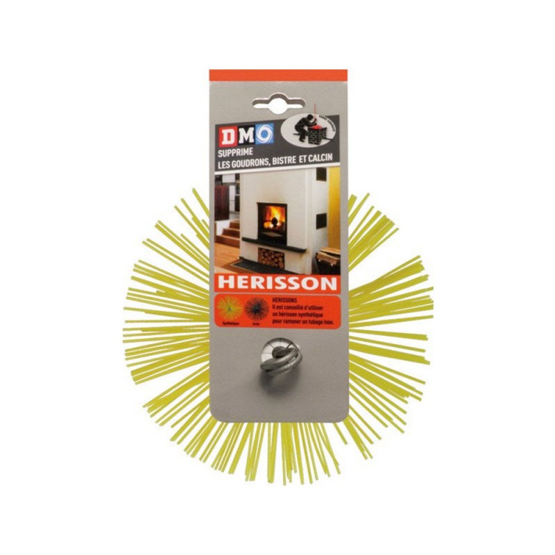 Hérisson de ramonage en nylon diam. 200 mm