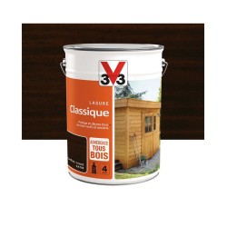 Lasure V33 classique 4 ans chêne foncé satiné 5 L