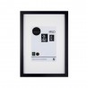 Cadre photo milo 21x29.7cm bois noir - meilleure qualité
